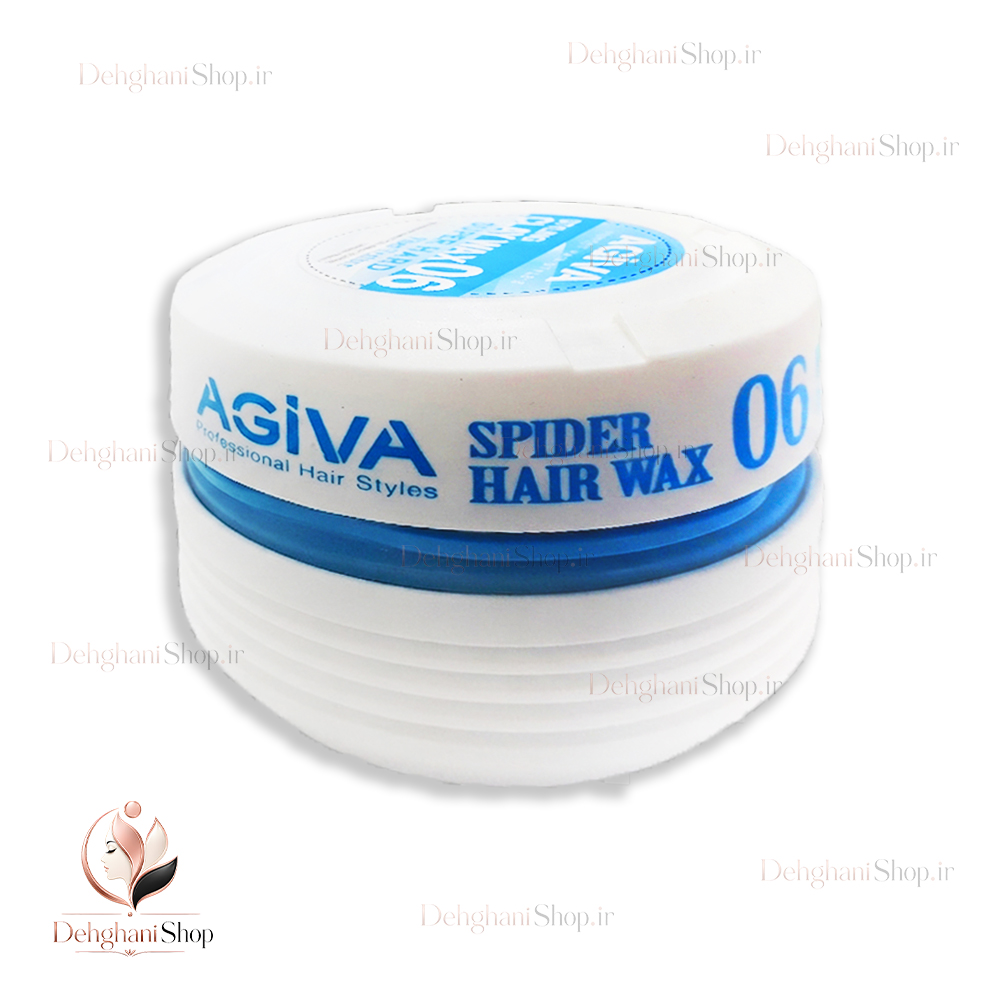 Agiva Styling Hair Wax 03 Ultra Matte White 175ml واکس مو آگیوا سفید حالت دهنده قوی با جلوه مات اصل