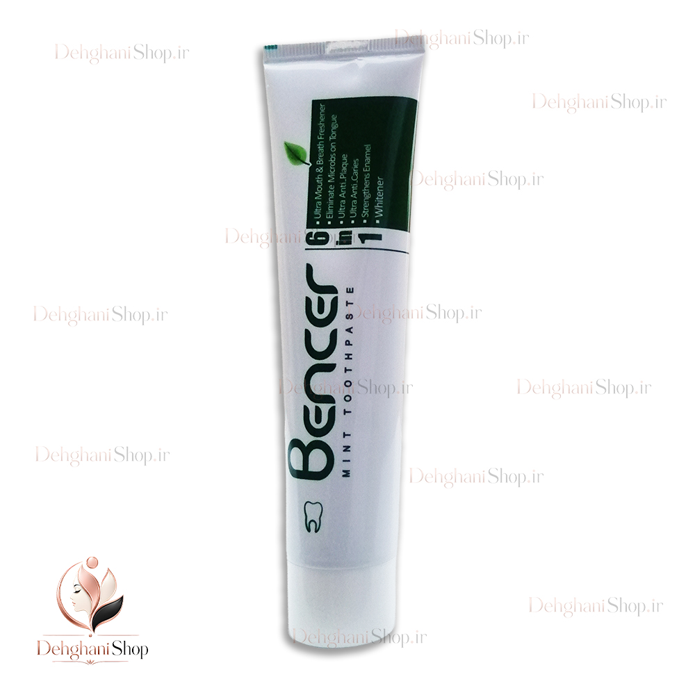 Benser Mint Fresh Breath Toothpaste 80ml خمیر دندان نعنایی بنسر مدل Mint