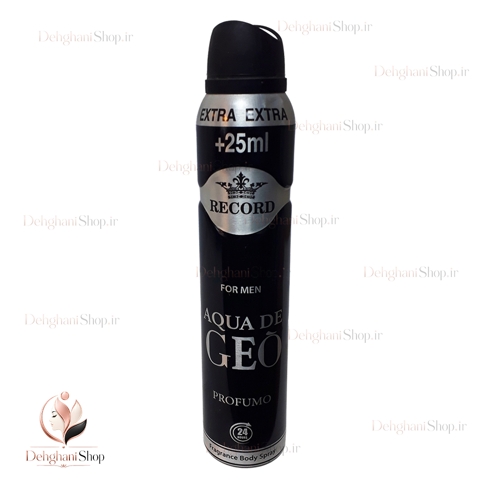 Record Acqua Di Gio Body Spray For Men 225ml اسپری آکوا دی جیو مردانه رکورد اصل