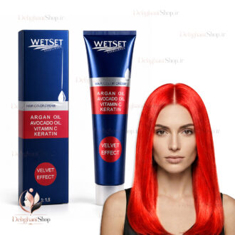 رنگ مو قرمز آتشی وت ست شماره F3 تیوپ 125 میلی لیتری اصل
