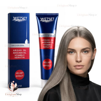 رنگ مو دودی متوسط وت ست شماره C6-7.1 اصل