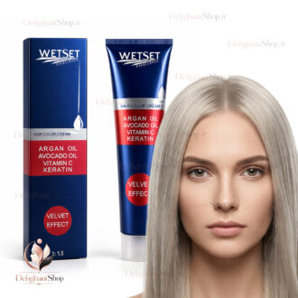 رنگ مو دودی خیلی روشن وت ست شماره C8-9.1 اصل