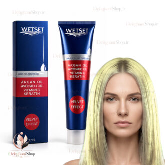 رنگ مو زیتونی پلاتینه وت ست شماره M10 سری زیتونی تیوپ 125 میلی لیتری اصل